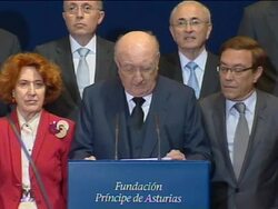 Martha Nussbaum receives Prince of Asturias Stock Footage