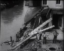 Bridgeton - Cloudburst damage. News Clip