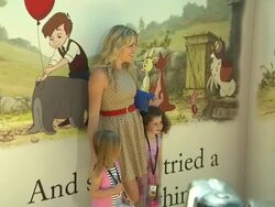 Busy Philipps at the 'Winnie The Pooh' Honey-Colored-Carpet Premiere at Burbank CA. (Footage by WireImage Video/Getty Images Entertainment Video) Stock Footage