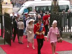 Sky News Royal Wedding Procession Footage News Clip
