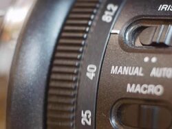 With the video camera. Stock Footage