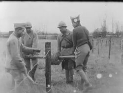 WWI French Infantry Stock Footage