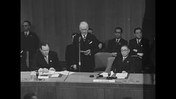 Secretary of State James F. Byrnes addresses first session of United Nations Security Council News Clip