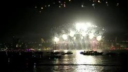 CLEAN : Australia sees in New Year News Clip