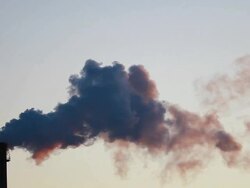 Industry smoke Stock Footage