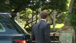 Middleton Family Arrive For Christening Of Princes Charlotte News Clip