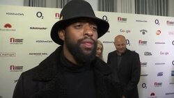 Barry Gibb, Jeff Lynne talk Glastonbury, Hozier and Olly Murs on new material at the Silver Clef awards News Clip