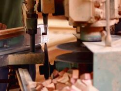 Cutting lumber Stock Footage