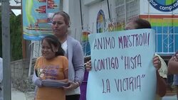 VOICED : Maestros marcharon en Oaxaca tras violencia que dejo 10 muertos News Clip