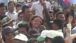 Opposition leader returns from overseas amid political tension News Clip