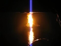 At least 11 missing as oil rig explodes, night shots of rig on fire Instructional Video