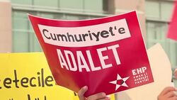 CLEAN : Turkey court to rule on freeing Cumhuriyet journalists News Clip
