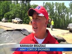 The crest of the swollen Mississippi River has rolled past Memphis, Tenn., and into the mostly poor, fertile Delta region. Floodwaters have already washed away crops, damaged hundreds of homes and closed the casinos that have become key to the area's economy. News Clip