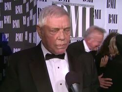 INTERVIEW: Tom T. Hall on being honored tonight at 60th Annual BMI Country Awards on 10/30/2012 in Nashville, TN.(Footage by WireImage Video/Getty Images Entertainment Video) Stock Footage