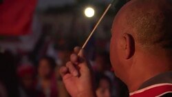 CLEAN : Pro Rousseff demonstrators take to the streets of Brasilia News Clip