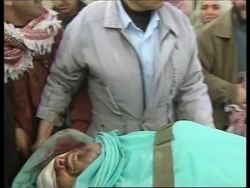 MIDDLE EAST: CLASHES AFTER ABDEL AZIZ ABU FUNERAL 2 News Clip