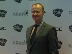 Matthew Postlethwaite, Steven Berkoff, Bill Wyman and Mark Gatiss at London Celebrity Sightings on 16th October in London, England. Stock Footage