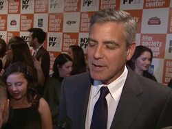 EVENT CAPSULE CLEAN: 'The Descendants' - 49th Annual New York Film Festival - Press Conference and Closing Night Gala Stock Footage