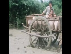 SYND 28-8-71 HIGHWAY 6 CAMBODIAN REFUGEES News Clip