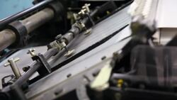 Printing Press... Stock Footage