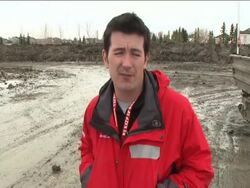 The AP's John Mone updates the situation in Fargo, North Dakota, where residents are hoping to keep rising flood waters out. News Clip