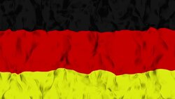 Germany Flag Stock Footage