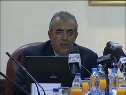 Pig farms, news conference by Health Minister News Clip