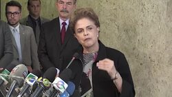 VOICED : Dilma no renunciara a la presidencia News Clip