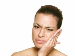 HD: Woman Toothache Stock Footage