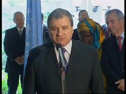 Statement on Sudan talks, Russia hands over Kyoto docs News Clip