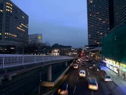 (Real Time) City Traffic Stock Footage