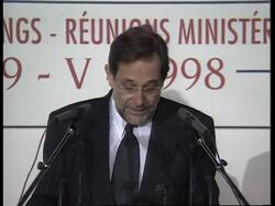 LUXEMBOURG: NATO CHIEF SOLANA PAKISTAN NUCLEAR PRESS CONFERENCE News Clip