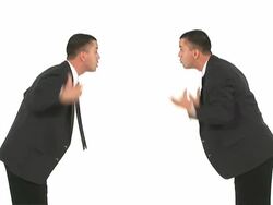 HD LOOP: Businessmen Arguing Stock Footage