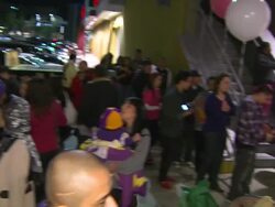 ATMOSPHERE at the Shannon Brown Greets Fans At T-Mobile And Gears Up For NBA All-Star 2011 In Los Angeles at Los Angeles CA. (Footage by WireImage Video/GettyImages) Stock Footage