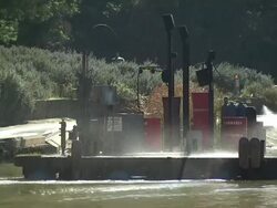 Jaws Scene At Universal Studios News Clip