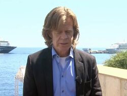 INTERVIEW: William H. Macy on collaborating with his wife - William H. Macy Interview at Monte-Carlo . (Footage by WireImage Video/Getty Images Entertainment Video) Stock Footage