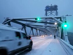 Winter in New England Stock Footage