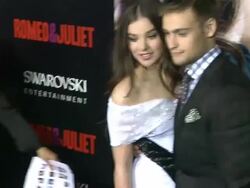 Hailee Steinfeld, Douglas Booth at Romeo & Juliet Los Angeles Premiere on 9/24/2013 in Hollywood, CA. (Footage by WireImage Video/Getty Images Entertainment Video) Stock Footage