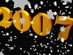 New year blizzard Stock Footage