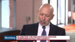 Blankfein Says Goldman Underperformed in FICC Trading News Clip