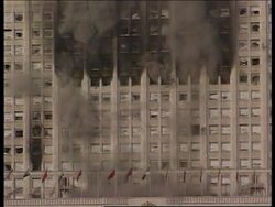 RUSSIA: MOSCOW: FOUR YEARS SINCE WHITE HOUSE SHELLING News Clip