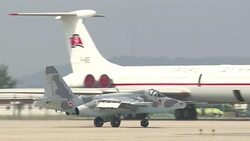 CLEAN : N Korea air show thumbs nose at sanctions News Clip