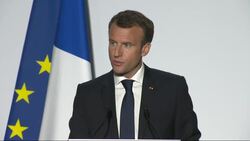 Macron Talks Relationship With Trump and U.S. News Clip