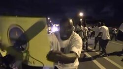 CLEAN : Jean Ping attends last rally before Gabons election 2 News Clip