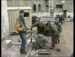 West Bank - Dispute over Hebron redeployment News Clip