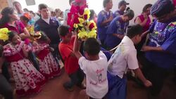CLEAN : Thousands honor ManaguaÃ‚Â’s patron saint in religious pilgrimage News Clip
