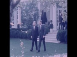 SYND 25/10/10 NIXON AND SATO AT THE WHITE HOUSE Instructional Video
