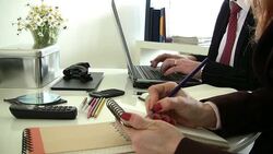 Business Partners Stock Footage