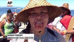 Muckleshoot Tribe Celebrates In Seattle News Clip