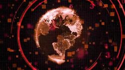 Technology background,red color Stock Footage